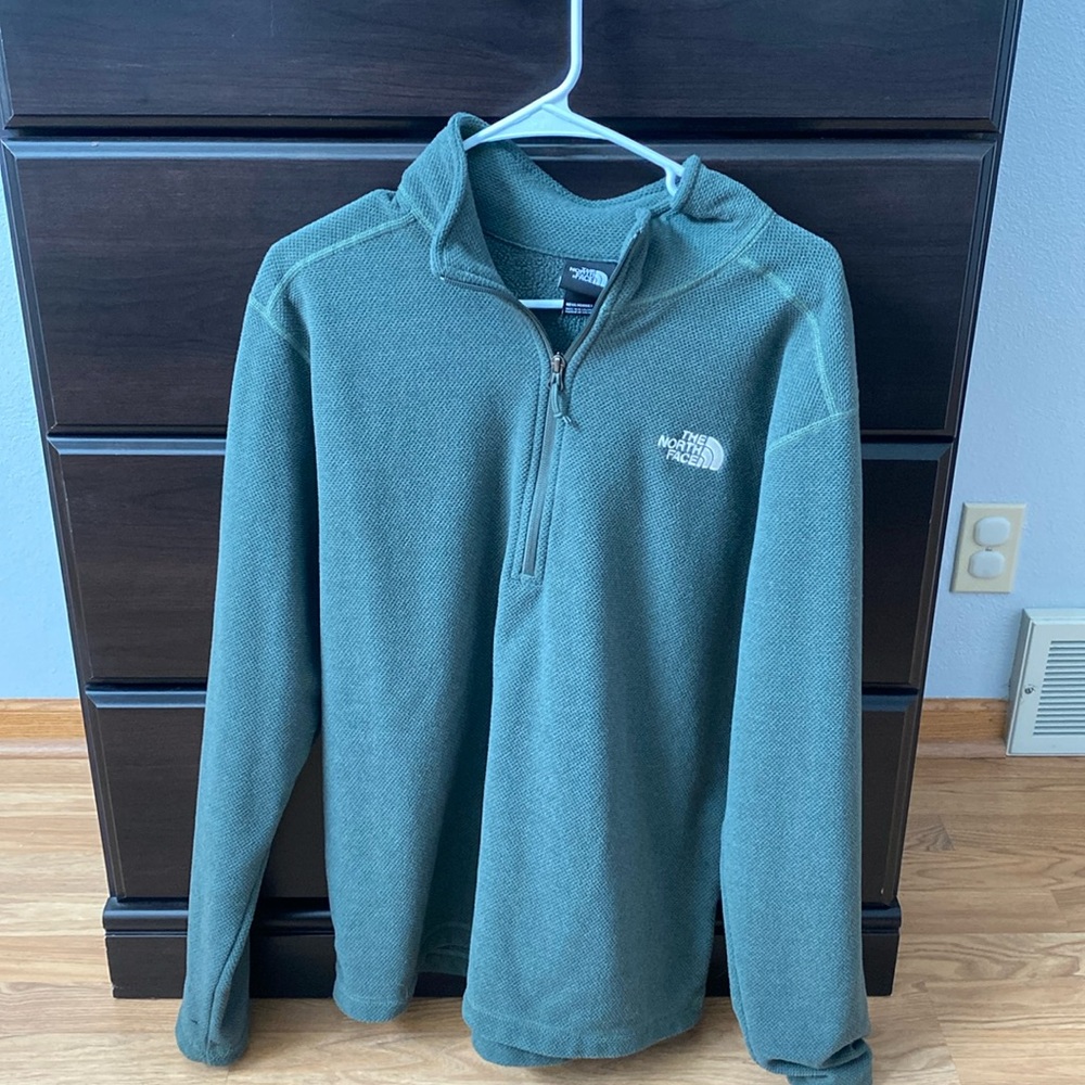 The North Face Large Green Quarter Zip
